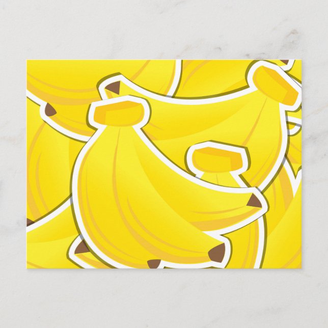 Funky banan vykort (Framsida)