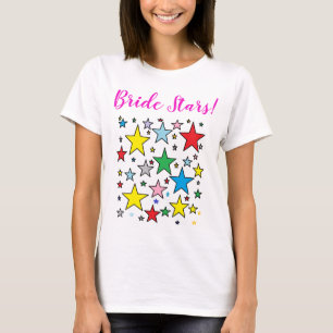 Funky bästa brudtärnor någonsin brudstjärnor topp tee