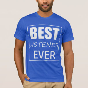 Funky bästa lyssnaren någonsin T-shirt topp