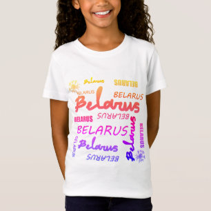 Funky Belarus Беларусь Majblomma T-shirt Top