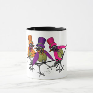 Funky Bird Boogie Party Mugg