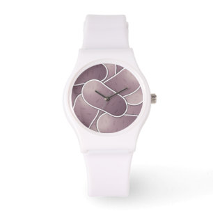 Funky blå potatis armbandsur
