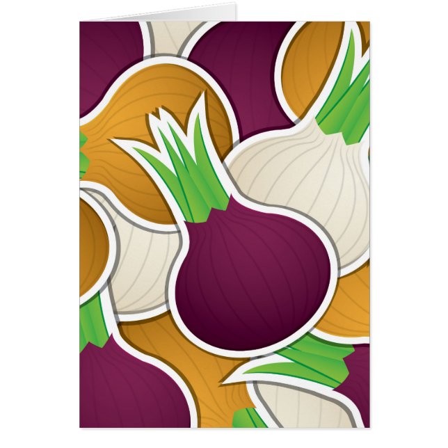 Funky blandade lök OBS kort (Framsidan)