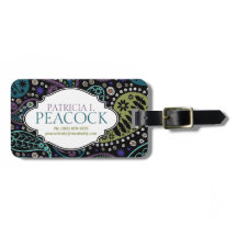 Funky Boho Hippie Peacock Paisley Personlig