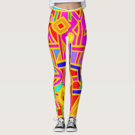 Funky Boho-leggings Leggings