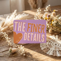 Funky Bold Font Inbjudningar