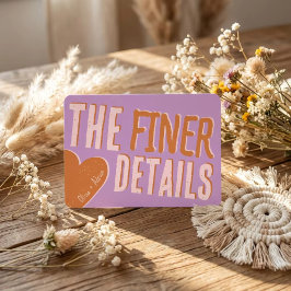 Funky Bold Font Inbjudningar