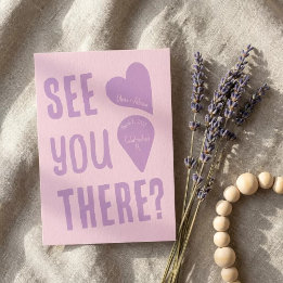 Funky Bold Font Inbjudningar