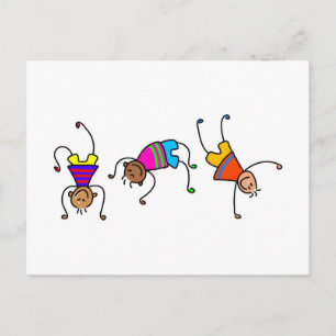 Funky Boys Vykort