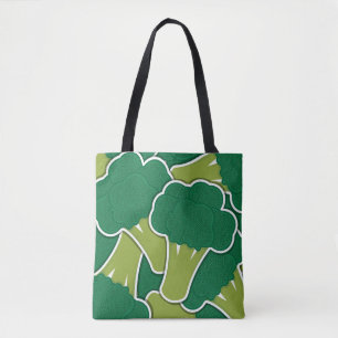 Funky broccoli tygkasse