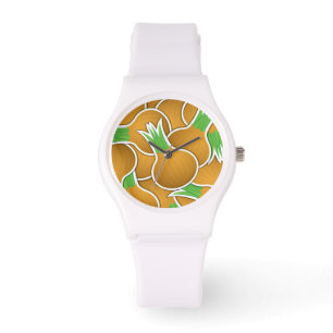 Funky brunlök armbandsur