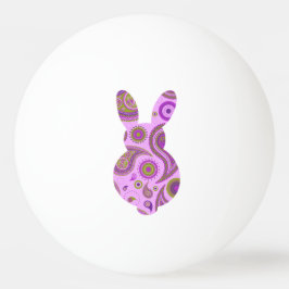 Funky Bunny i Crazy Paisley Pingisboll