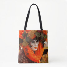 Funky Carnival Orange Färg Tote