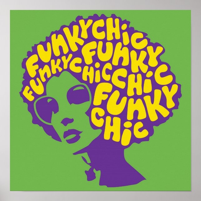 Funky Chic Poster (Framsidan)