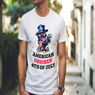 Funky Chicken i Snyggt Hat T Shirt
