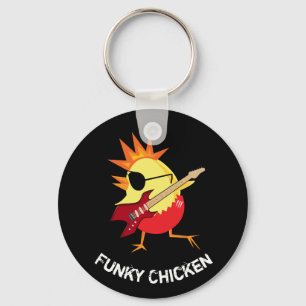 Funky Chicken Nyckelring