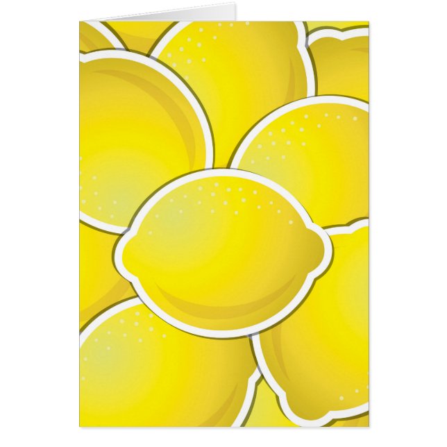 Funky citron OBS kort (Framsidan)