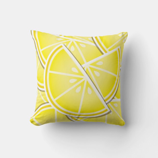 Funky citrongräs! kudde (Framsida)