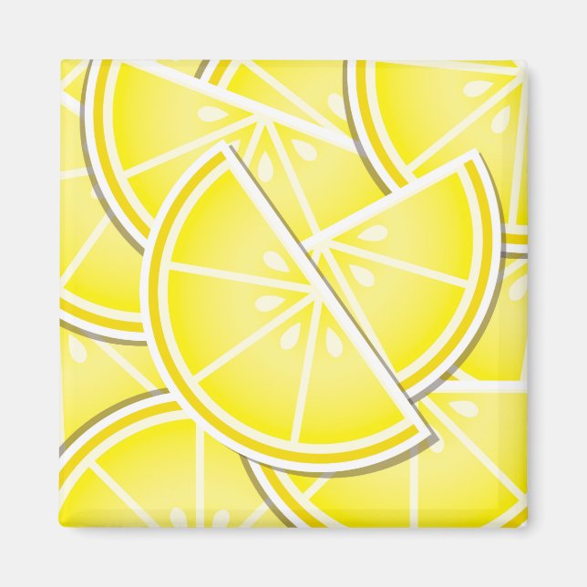 Funky citrongräs! magnet (Framsidan)