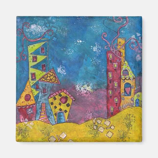 Funky City #1 Magnet (Framsidan)