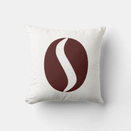 Funky Coffee Bean Minimalism Cushion Dekorativ kud Kudde