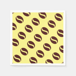 Funky Coffee Bean Pappersservett