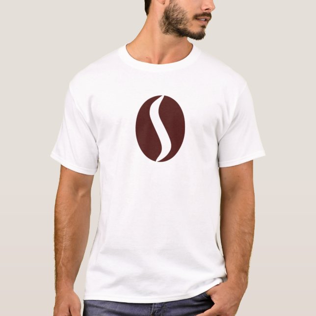 Funky Coffee Bean T Shirt (Framsida)