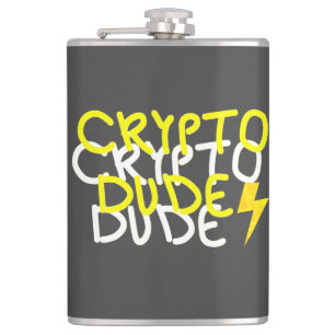 Funky Crypto Dude Energisk Krafttecken Fickplunta