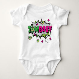 Funky Cute Roligt "ZomBaby" Zombie Pun T Shirt