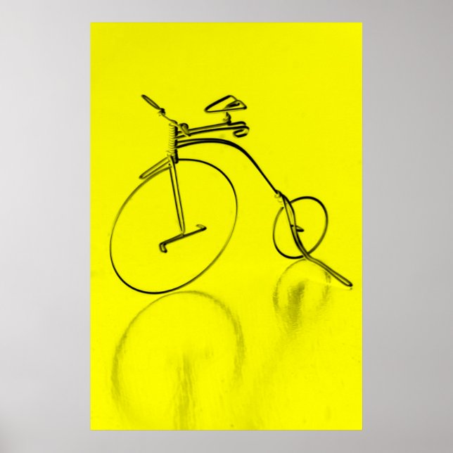 Funky- cykel Poster (Framsidan)