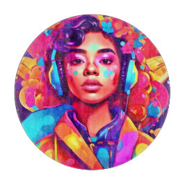 Funky damdigital konst