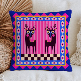 Funky Deers Modern Evil Eyes Rutiga & Randiga Kudde