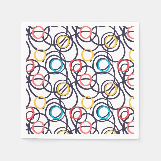 Funky-dockor Pappersservett (Framsidan)