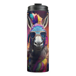 Funky Donkey Blue Glass