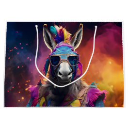 Funky Donkey Blue Glass