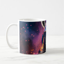 Funky Donkey Blue Glass Kaffemugg