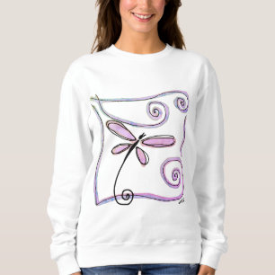 Funky Dragonfly Abstrakt Wearable Art T Shirt