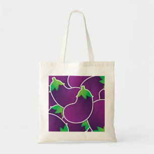 Funky eggplant tygkasse