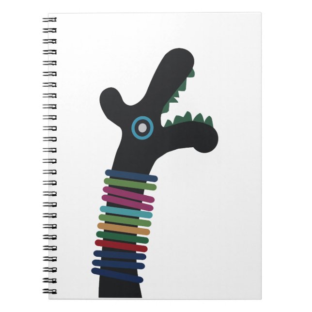 Funky Fantastisk Dino Anteckningsbok (Framsidan)
