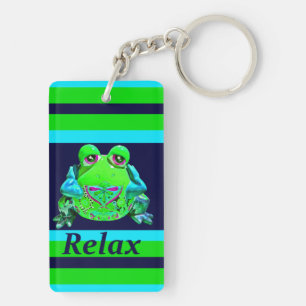Funky Färgfull grodd RELAX Teal Lime Navy
