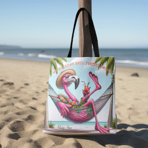 Funky Flamingo Beach Tygkasse