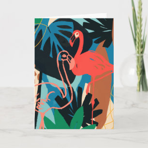 Funky Flamingo Kort