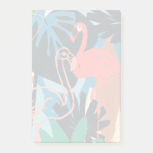 Funky Flamingo Post-it Block
