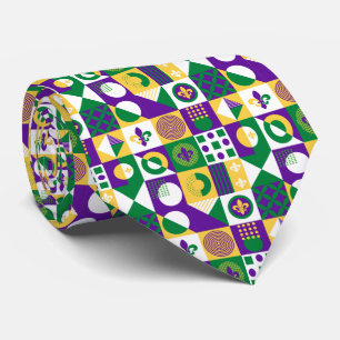 Funky Fleur de Lis Mardi Gras Slips