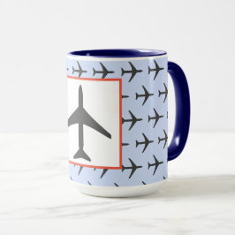 Funky Flygplan Flygplan Aviation Fly Airways Mugg