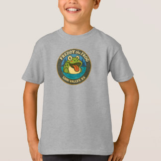 Funky Freddy Frog of Linn Valley, KS Kids Tee