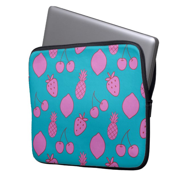 Funky Fruit Pop Laptop Fodral (Framsidan Vänster)