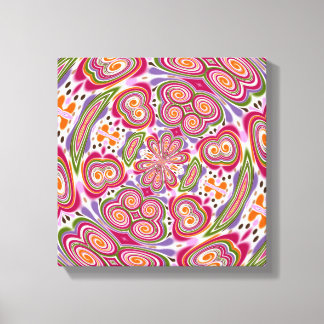 Funky Fungus: Psilocybe Cubensis Canvastryck