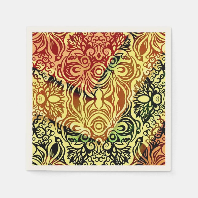 funky funk pappersservett (Framsidan)