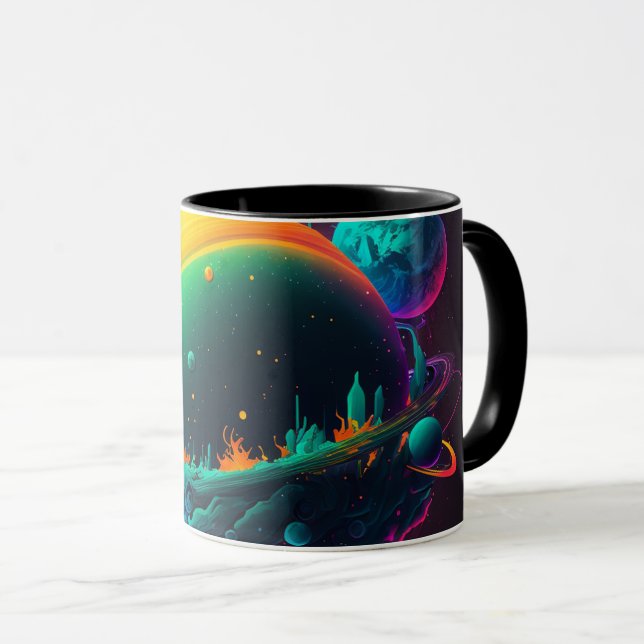 Funky Galaxy Mugg (Framsida höger)